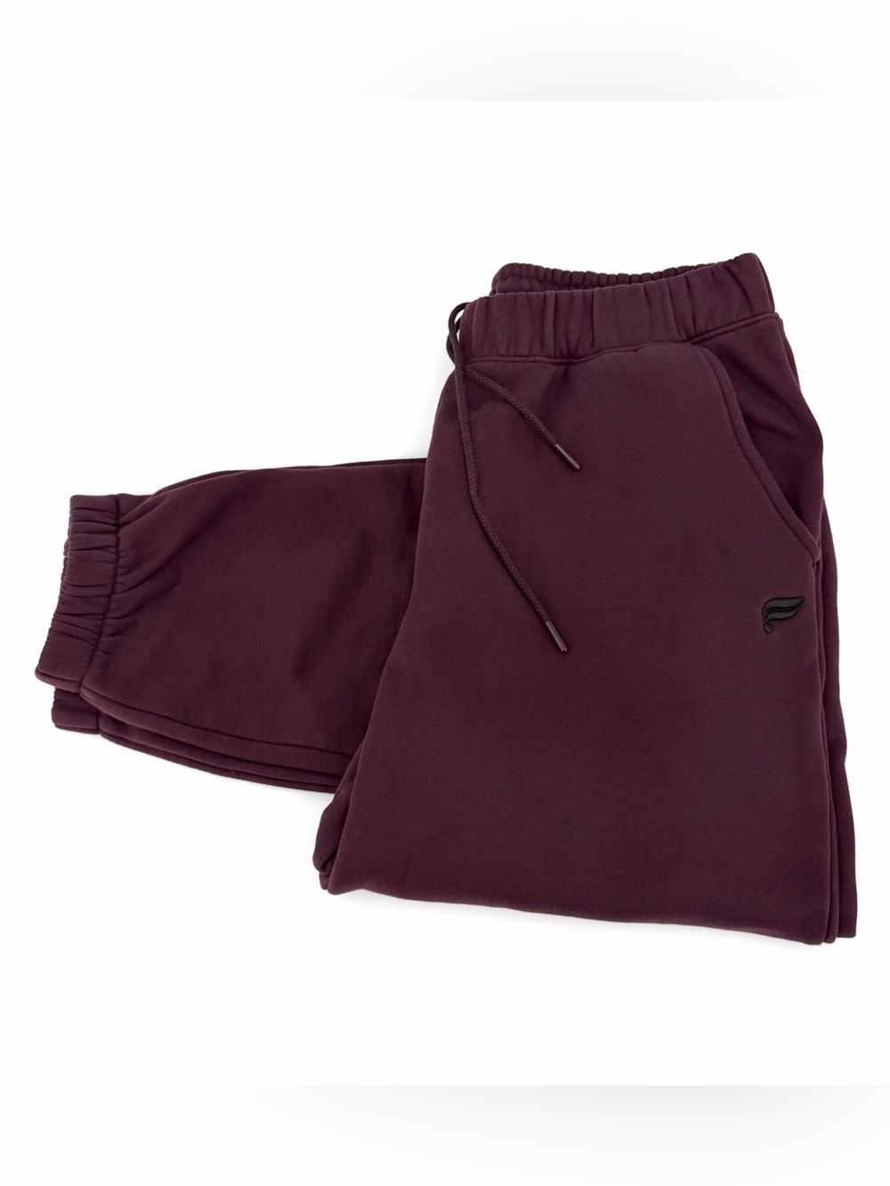 Fabletics Cozy Fleece Go-To Sweatpants in Oxblood